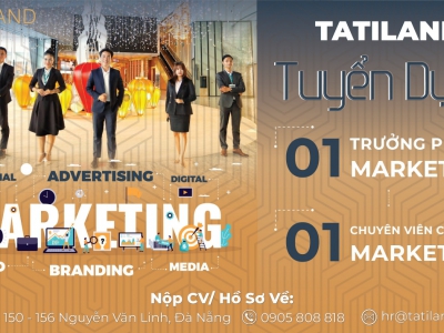 TUYỂN DỤNG TRƯỞNG PHÒNG MARKETING/ NHÂN VIÊN CONTENT MARKETING