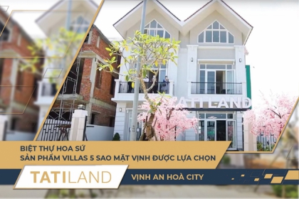 BIỆT THỰ HOA SỨ - SẢN PHẨM VILLAS 5 SAO MẶT VỊNH ĐƯỢC QUÝ KHÁCH HÀNG LỰA CHỌN