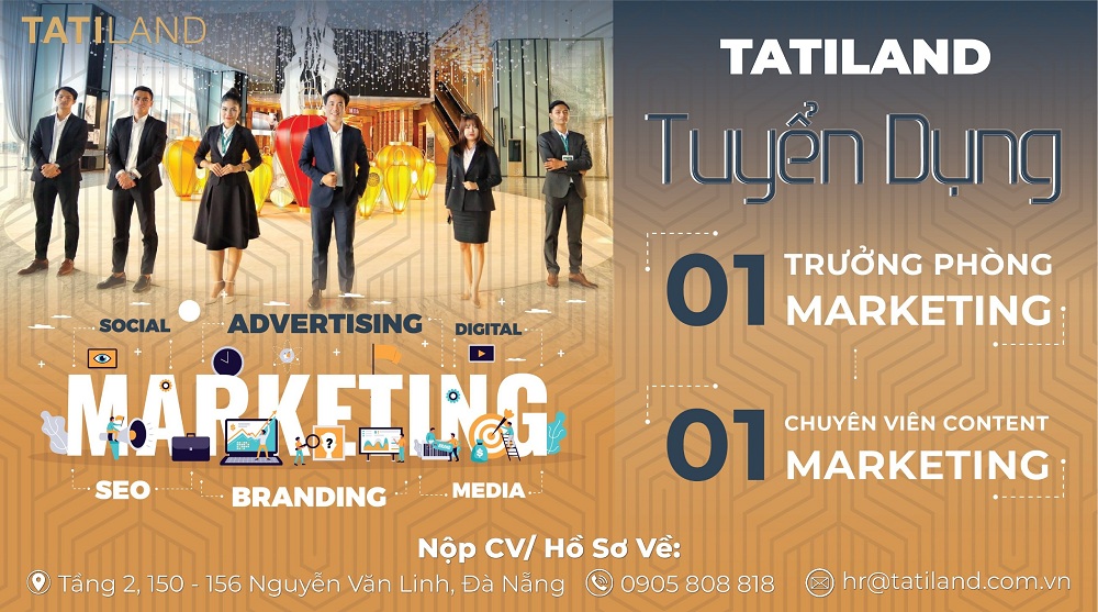 TUYỂN DỤNG TRƯỞNG PHÒNG MARKETING/ NHÂN VIÊN CONTENT MARKETING